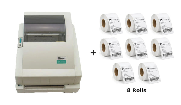 Zebra TLP-2742 Thermal Label Printer TLP2742 + Driver & Manual