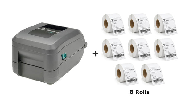 Zebra GT800 Thermal Label Printer GT800 + Driver & Manual