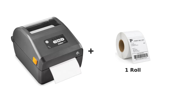Impresora de etiquetas térmica Zebra ZD421 ZD-421 + controlador y manual