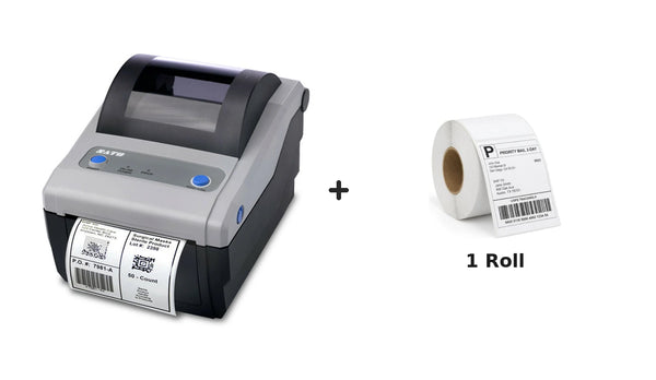 SATO CG412 Desktop Thermal Label Barcode Printer