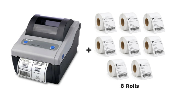 SATO CG412 Desktop Thermal Label Barcode Printer