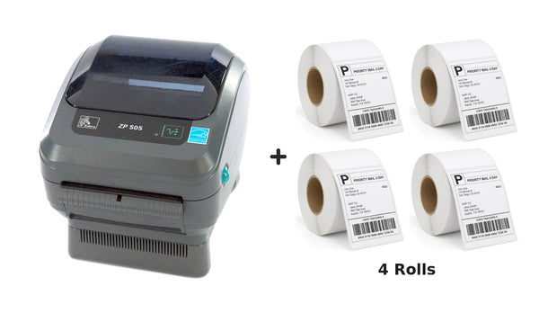 Impresora de etiquetas de envío Zebra ZP-505 para FedEx Ship Manager