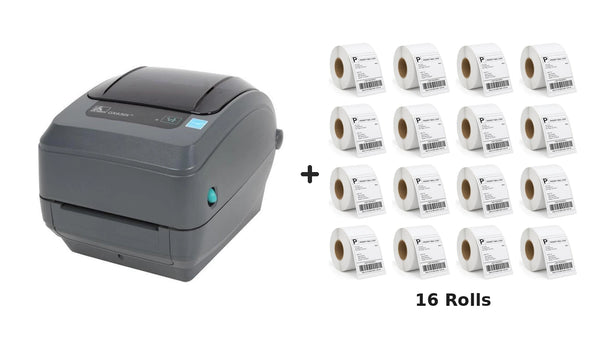 Zebra GX-430T Thermal Label Printer GX Series GX430T