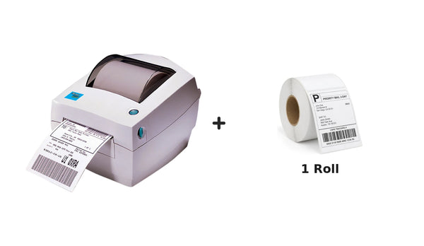 Zebra LP-2442 Thermal Label Printer LP2442 + Driver & Manual