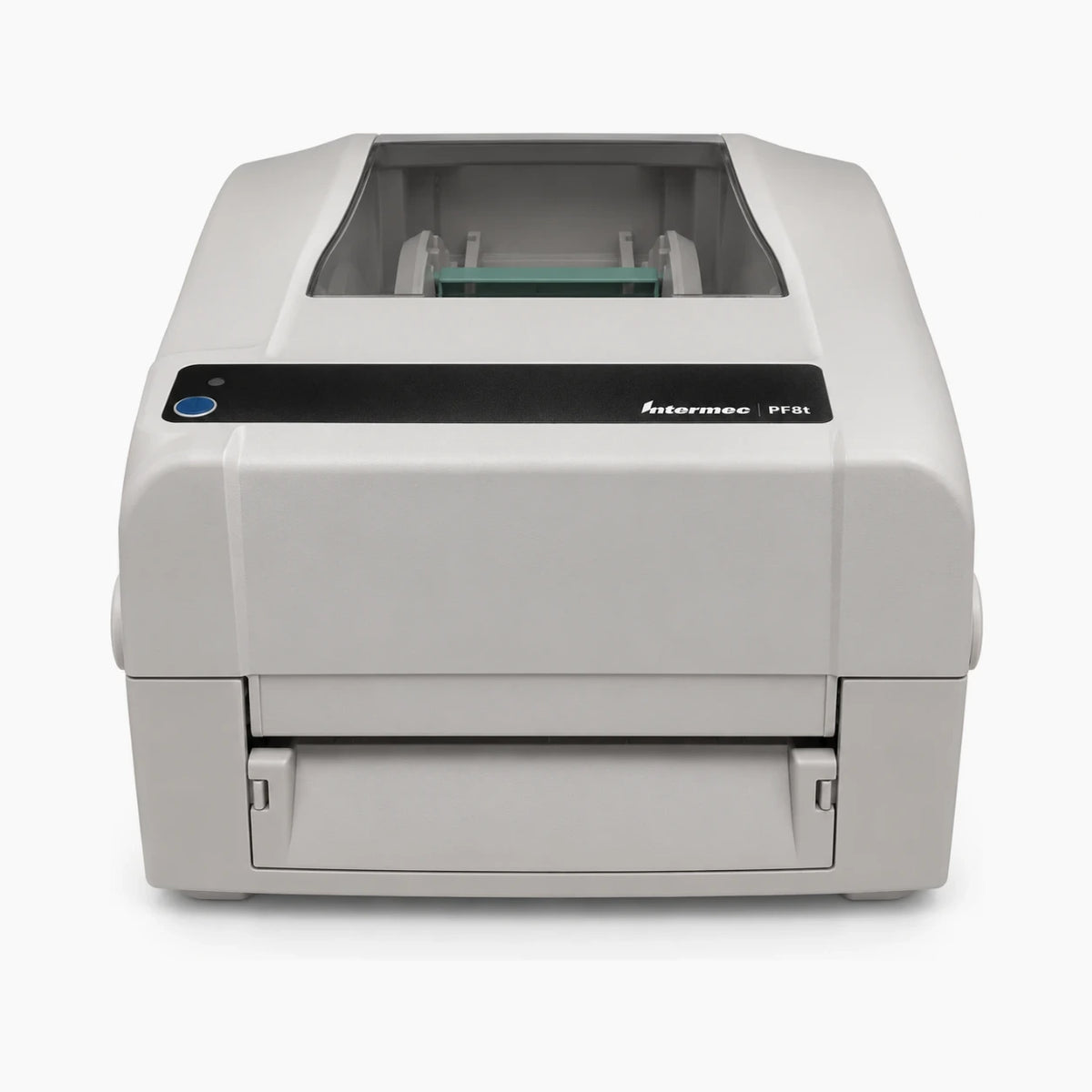Intermec EasyCoder PF8t thermal label printer, front view