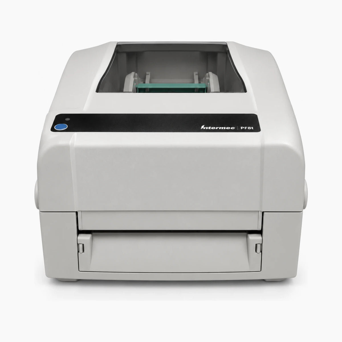 Intermec EasyCoder PF8t thermal label printer, front view