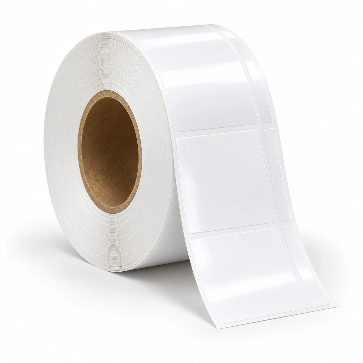 Roll of 2.4 x 1 inch BOPP labels
