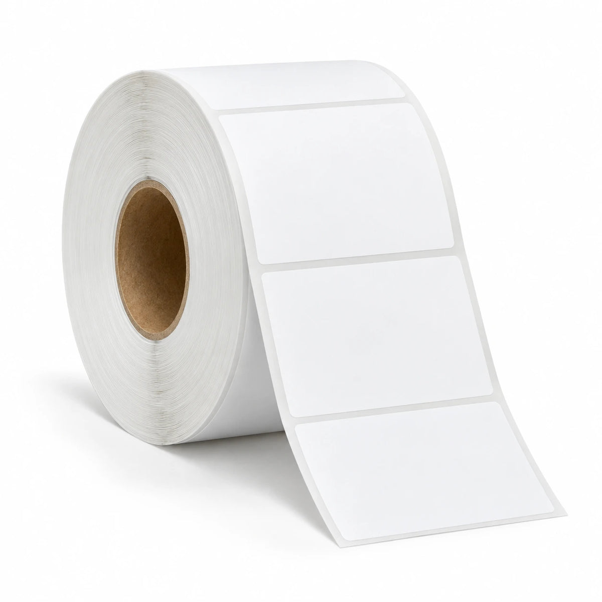 Roll of 2.4 x 2 inch paper labels