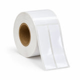 Roll of 2 x 0.56 inch BOPP butterfly labels