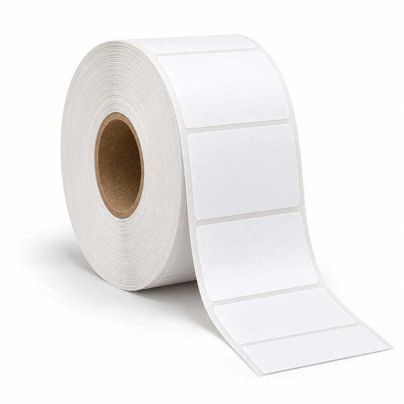 Roll of 3 x 1 inch paper labels