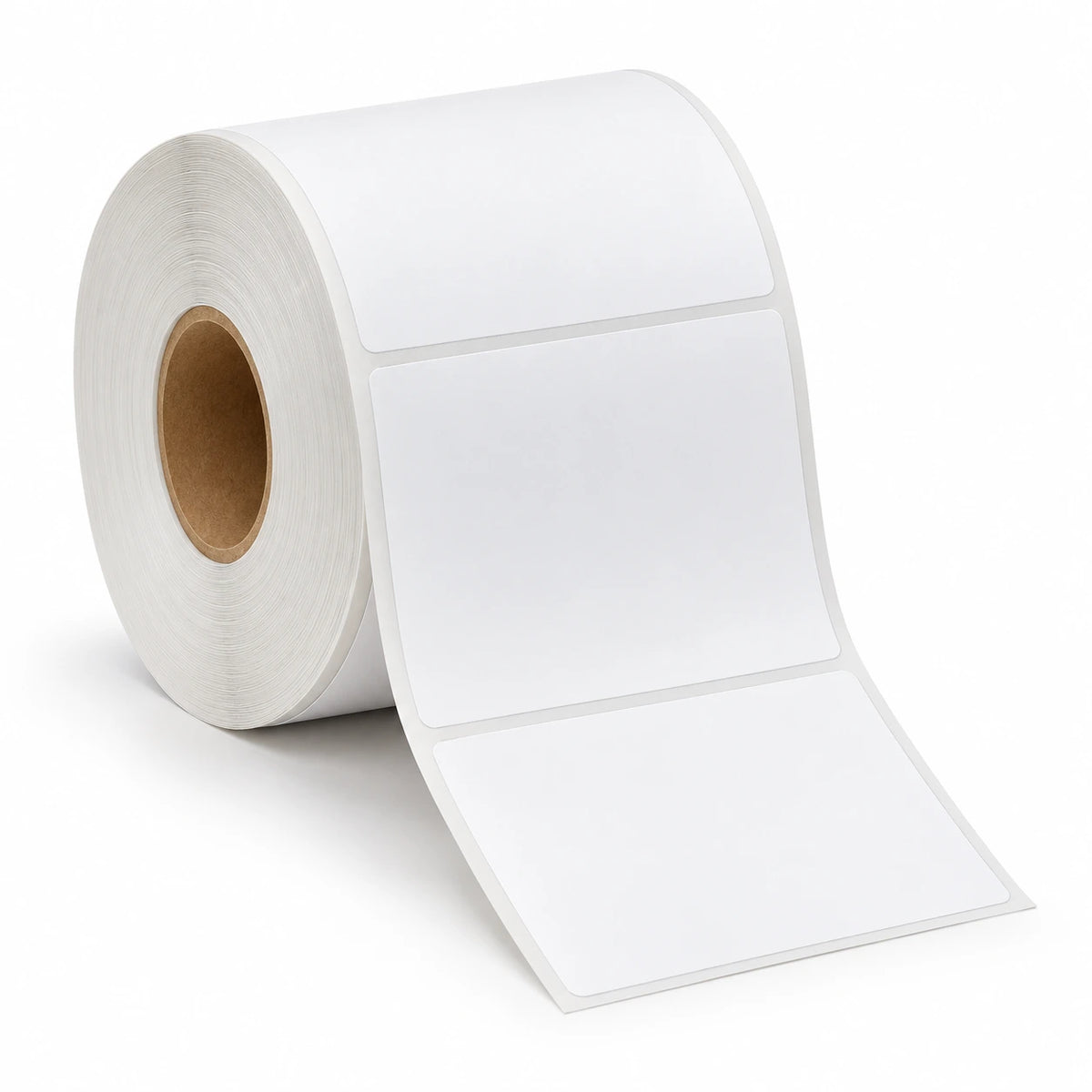 Roll of 4 x 4 inch paper labels