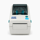 Zebra LP 2824 thermal label printer front view