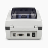 OKI LD620D thermal label printer, rear view