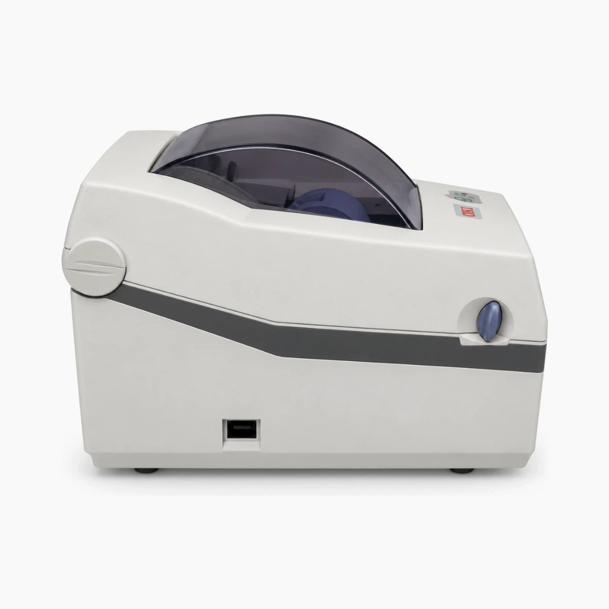 OKI Data LD620D thermal receipt and barcode printer, side view