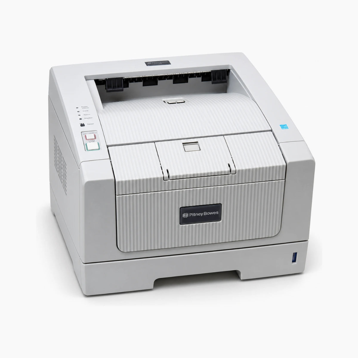 Pitney Bowes 1E20 laser report printer angled view