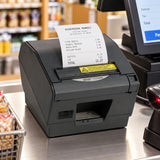 Star Micronics TSP800II thermal receipt printer in use
