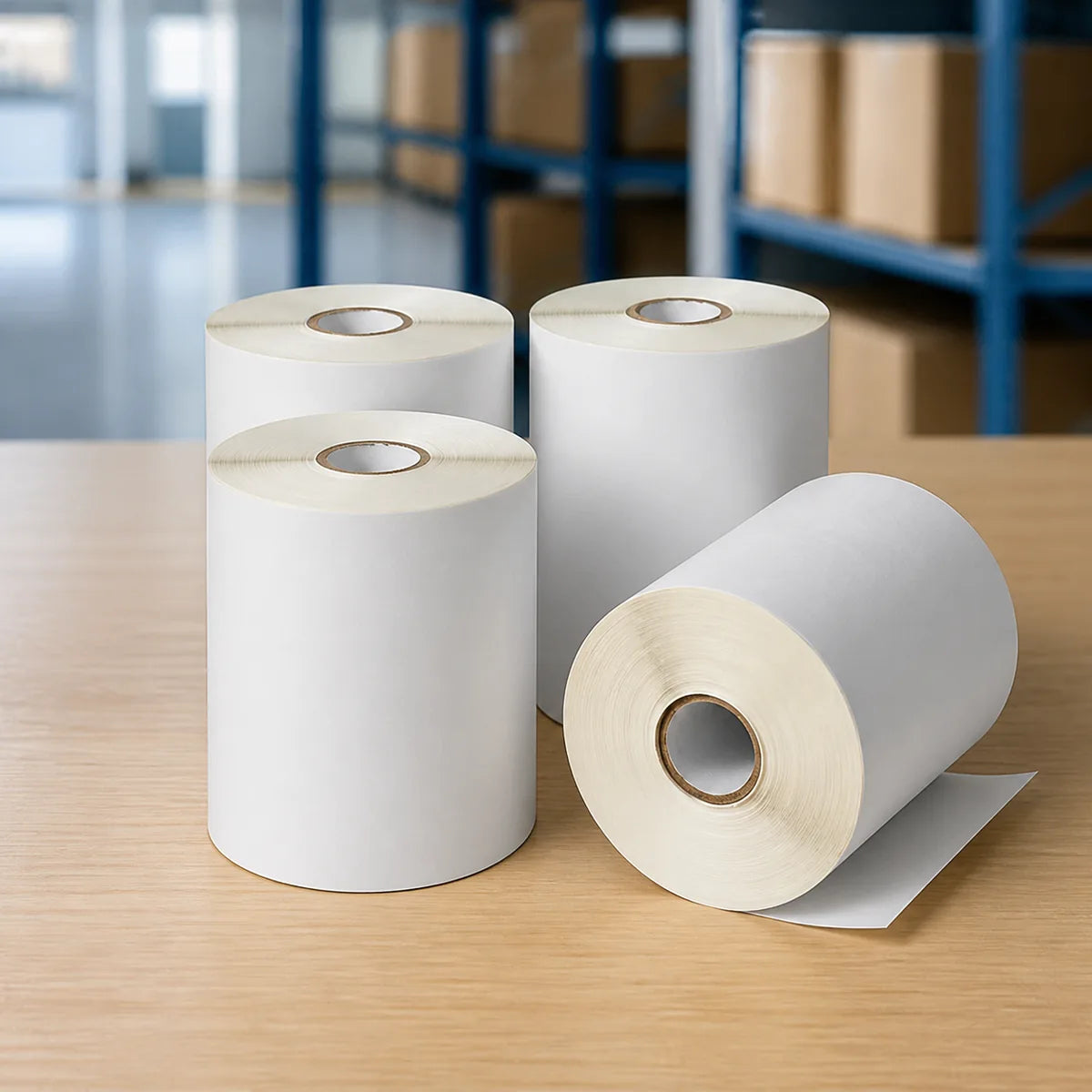 4 Rolls - 4x6 Direct Thermal Shipping Label Roll Bulk Pack 250/Roll (Sale)