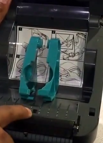 Reference: Zebra ZP series calibration procedure (manual and Windows driver methods).