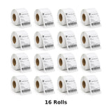 16 rolls of 4x6 direct thermal shipping labels