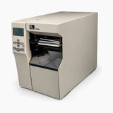 Zebra 105SL industrial label printer angled view