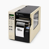 Zebra 140XiII Plus industrial thermal label printer angled view