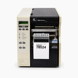 Zebra 140Xi industrial thermal label printer front view