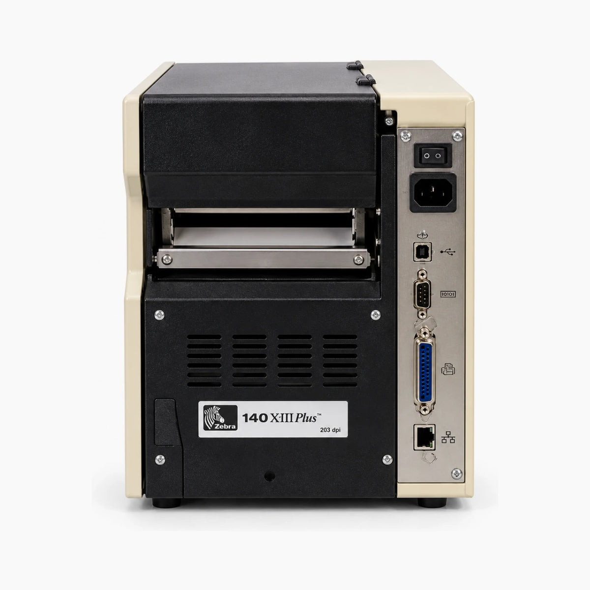 Zebra 140XiIII rear