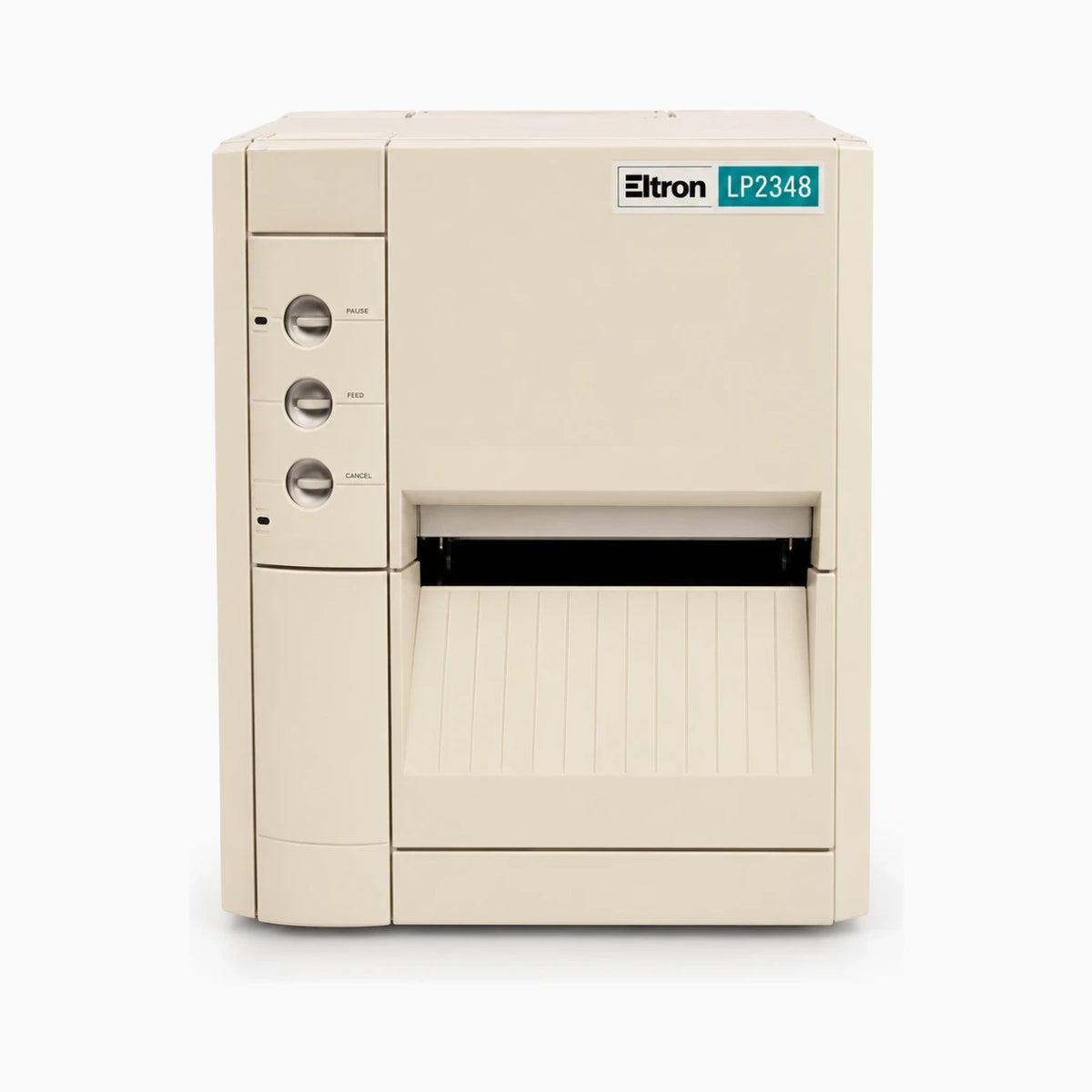 Zebra ELTRON LP2348+ industrial thermal label printer front view