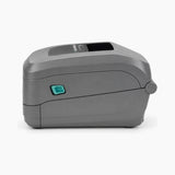 Zebra GT800 thermal label printer, side view