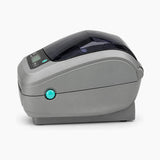 Zebra GX420d thermal label printer, side view