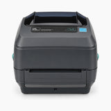 Zebra GX420t thermal label printer, front view