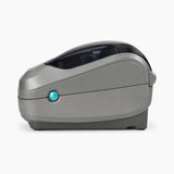 Zebra GX430d thermal label printer, side view