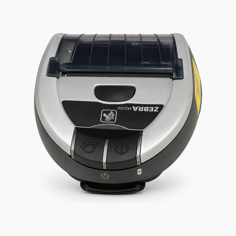 Zebra iMZ320 mobile receipt printer, front view