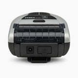 Zebra iMZ320 mobile receipt printer, rear view