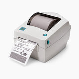PRO Zebra LP2844 label printer angled view
