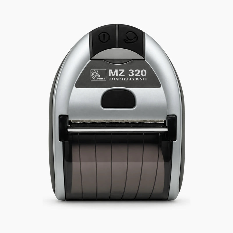 Zebra MZ320 mobile receipt printer, front view