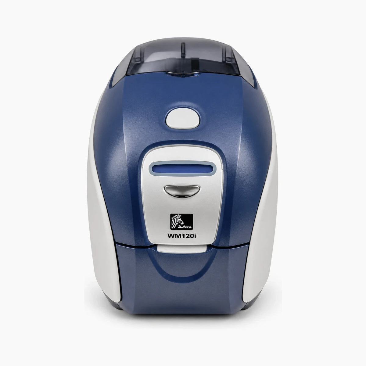 Zebra P120i card printer, front view