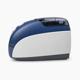 Zebra P120i card printer, side view