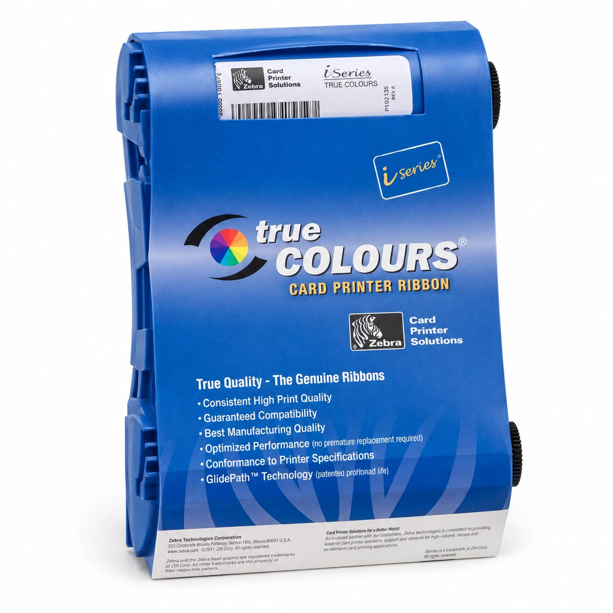 Zebra ribbon for P120i / WM120i card printer