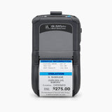 Zebra QL320 Plus mobile printer, front view