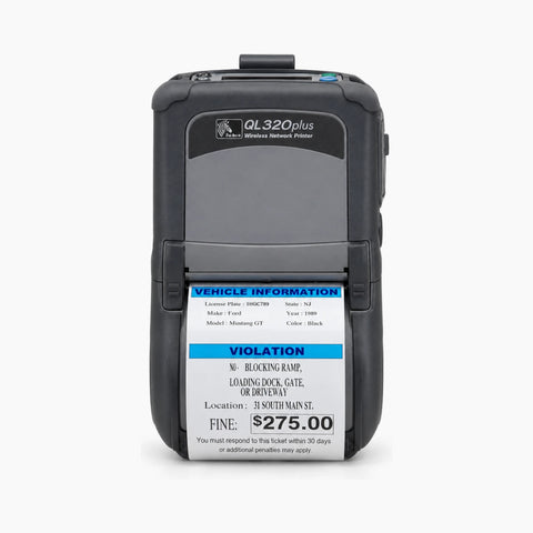 Zebra QL320 Plus Mobile Printer With Printhead, Battery
