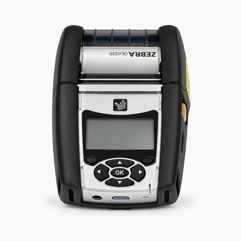 Zebra QLN220 mobile printer, front view