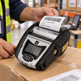 Zebra QLN320 mobile printer in use