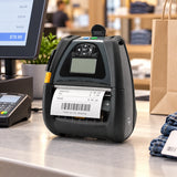 Zebra QLN420 mobile label and receipt printer in use