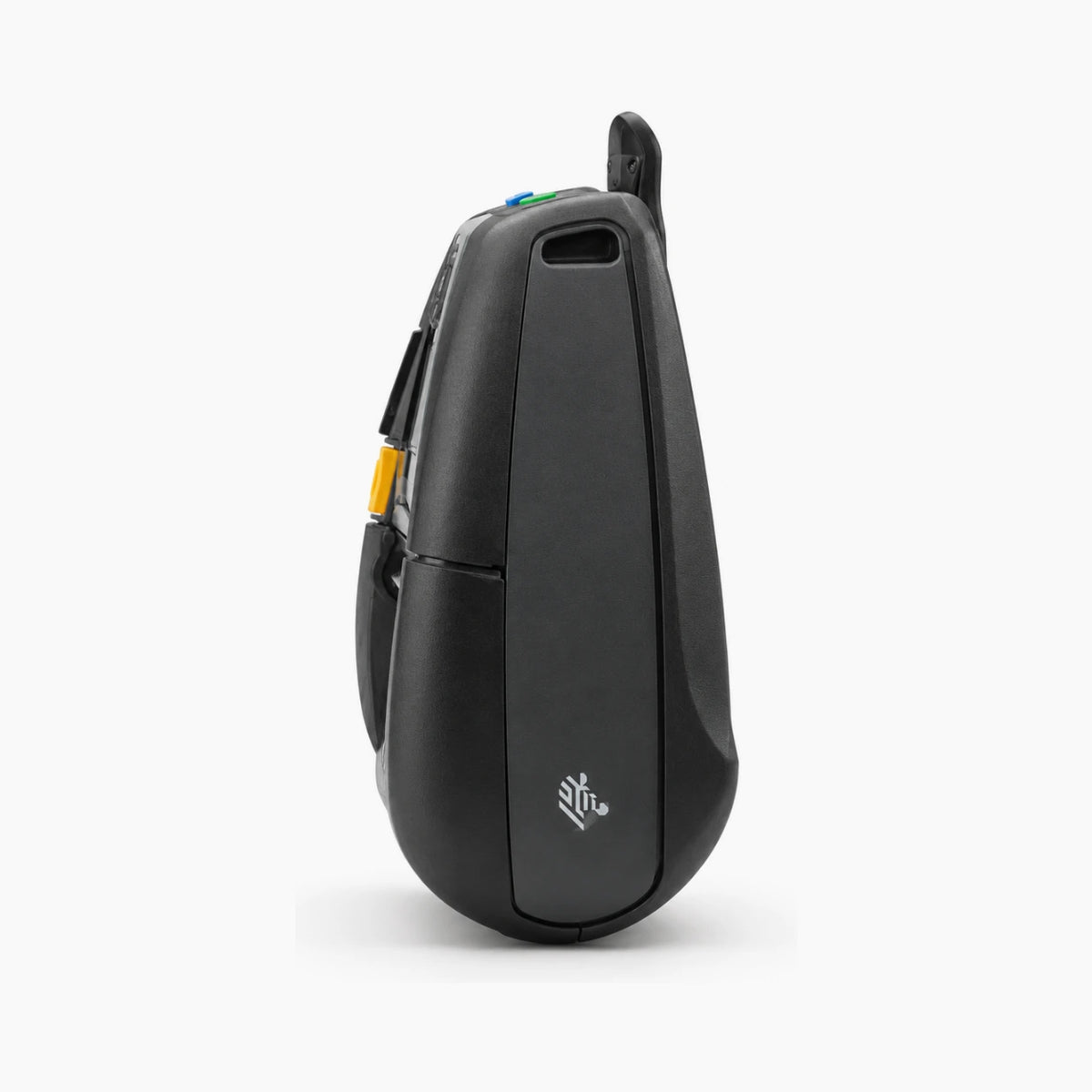 Zebra QLN420 mobile label and receipt printer, side view