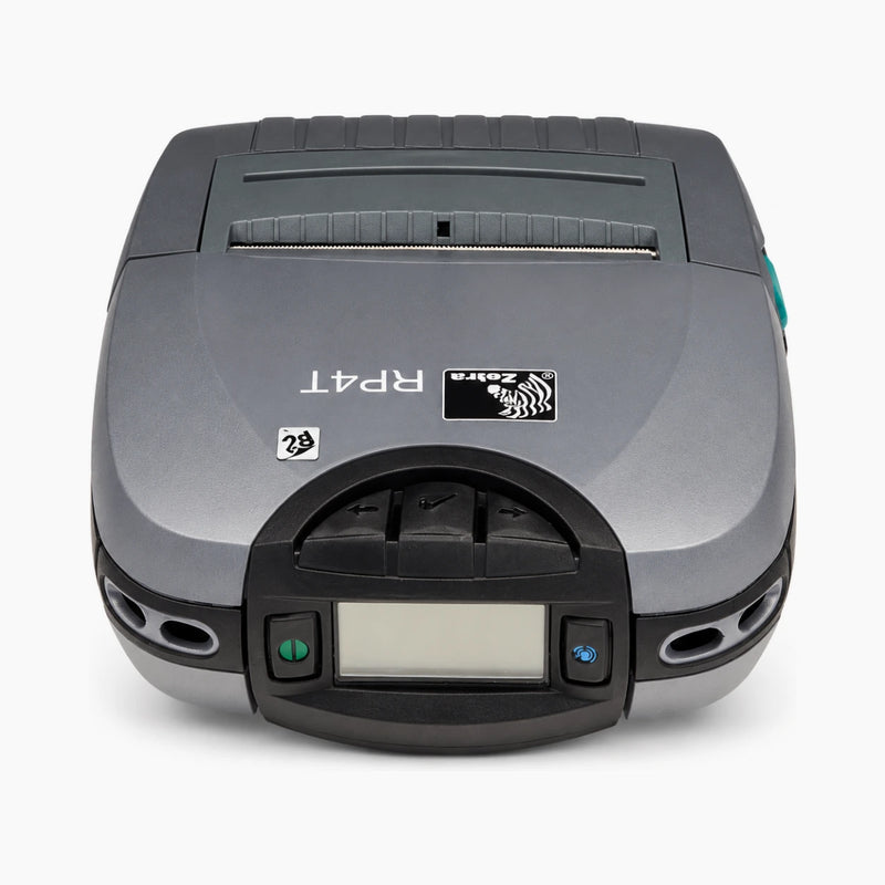 Zebra RP4T RFID mobile printer, front view