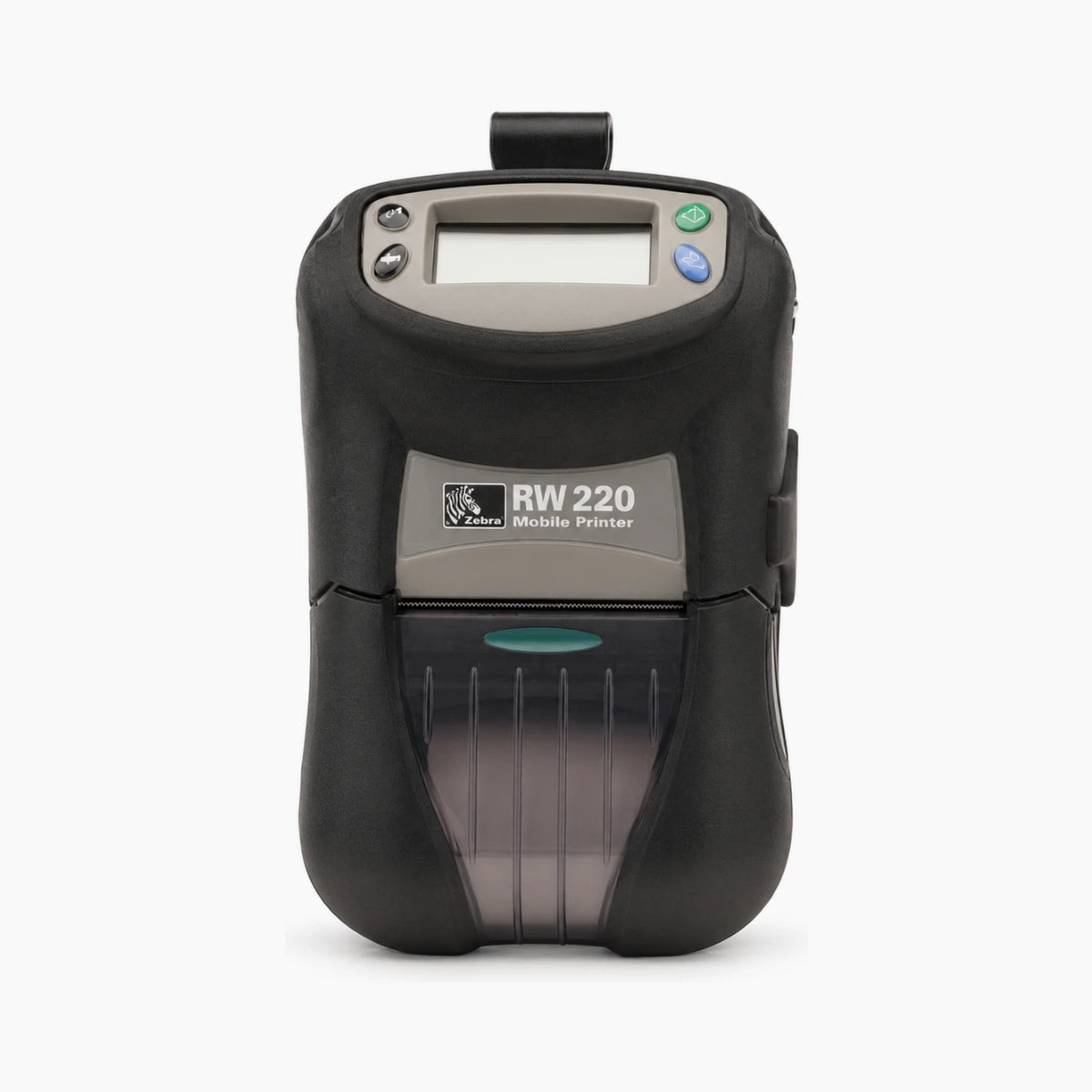 Zebra RW220 mobile printer, front view