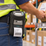 Zebra RW220 mobile printer in use