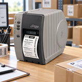 Zebra S600 industrial label printer in use