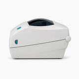 Zebra TLP 2844 thermal label printer, side view